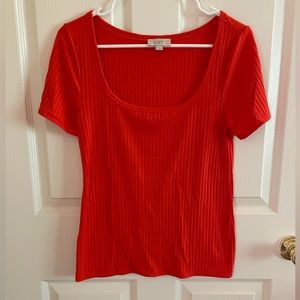 LOFT Ribbed Tee
